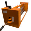 Dragon 24T slab roller side view showing single drive system