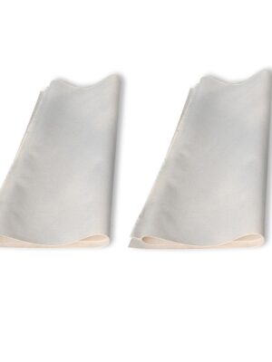 2 pieces Slab Roller Canvas 23.5" x 42" – Heavy Duty 14.75 oz Duck Fabric, Pre-Cut Clay Mat for Pottery, Fray Resistant Edges