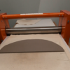 Result of the rolling clay on Doe Ceramics roller